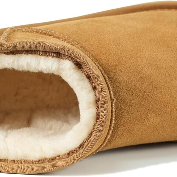 Women's Platform Snow Boots Faux Fur Insulated Waterproof Anti-Slip Size 5.5-11 - Picture 3 of 7